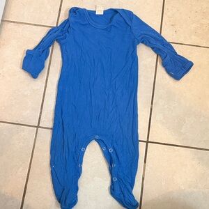 Kate Quinn Vibrant Blue Kids Footie